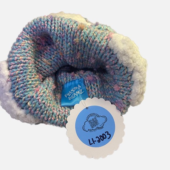 Plasma Beamz Hand Knitted Head in the Clouds Beanie main image 5
